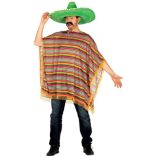 Meksikansk Poncho Multifarget