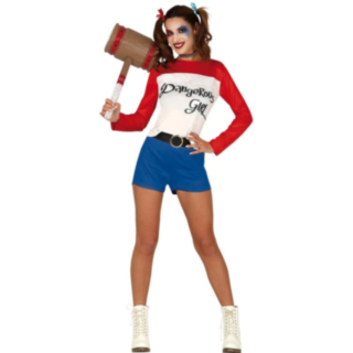 Crazy Harlekin Kostyme