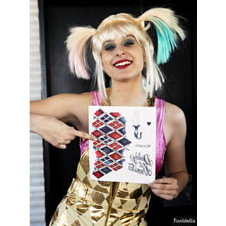 Suicide Squad® Harley Quinn Engangstatoveringer