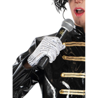 Michael Jackson® Mikrofon & Hanske