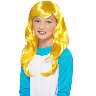 Smurfene® Smurfine Barneparykk