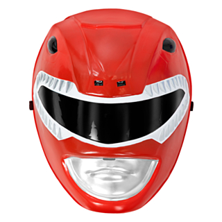 Power Rangers® Rød Barnehjelm