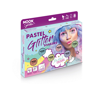 Moon Glitter Pastell Assortert