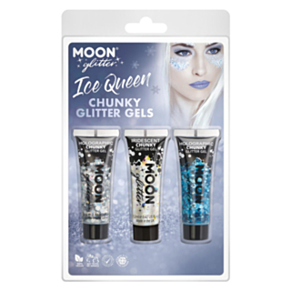 Chunky Glitter Isdronning Gelsett