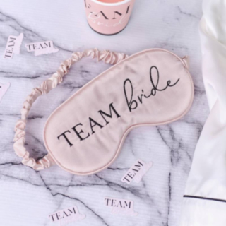 Team Bride Sovemaske