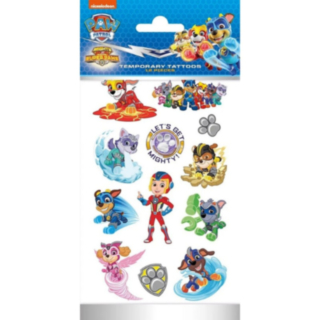 Paw Patrol® Mighty Pups Midlertidige Tatoveringer
