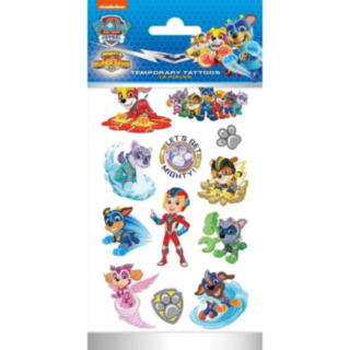 Paw Patrol® Mighty Pups Midlertidige Tatoveringer