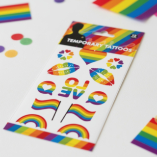 Pride Falske Tatoveringer