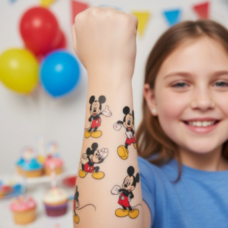 Mickey Mouse® Falske tatoveringer