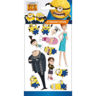 Despicable Me 4® Falske tatoveringer
