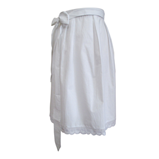 Dirndl Forkle Hvit