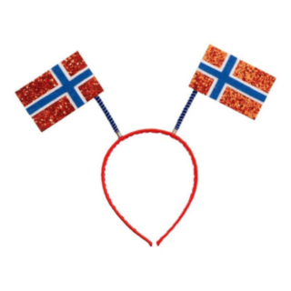 Norge Flagg Hårbøyle