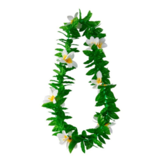 Tropisk Hawaiikrans Grønn og Hvit