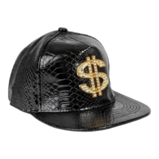 Dollar Caps Svart