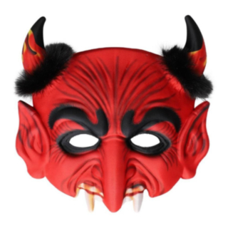 Djevel Halvmaske