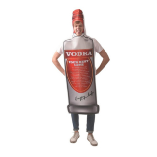 Vodka Flaske Kostyme