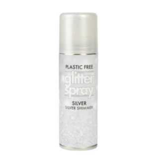Hår- Og Kropsspray Glitter Sølv