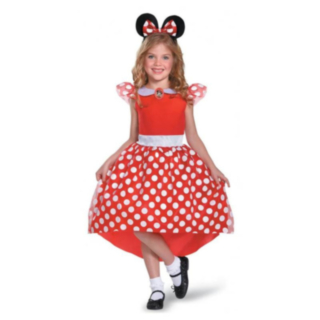 Disney® Minnie Mouse Rød Barnekostyme