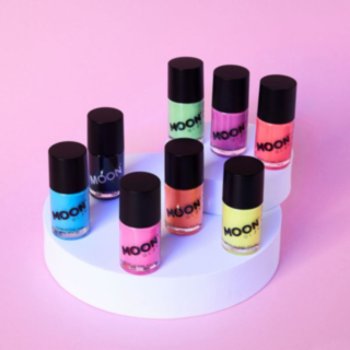 Pastell Neon UV Neglelakk