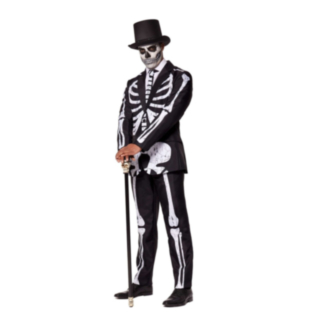 Suitmeister® Skeleton Grunge Dress