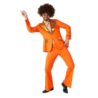 Suitmeister® Oransje Disco Fever Dress