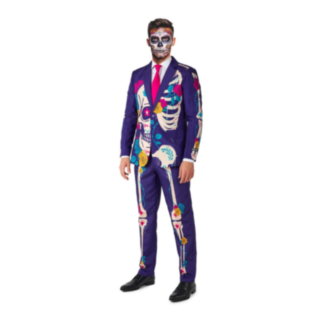 Suitmeister® Purple Sugar Skull Dress