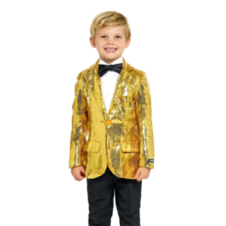 Suitmeister® Golden Shine Barneblazer
