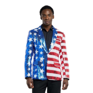 Suitmeister® Stjerner & Striper Paljett Blazer