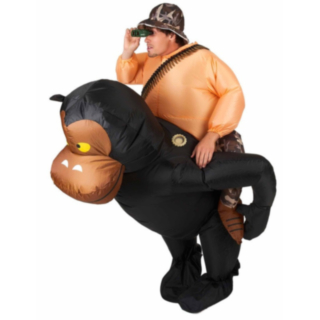Oppblåsbar Gorilla Kostyme