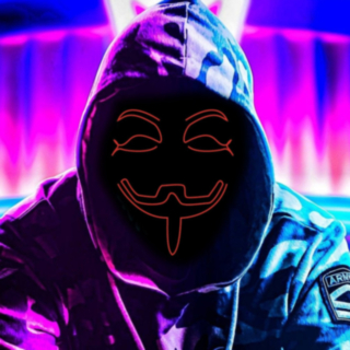 LED Maske Anonymous