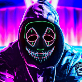Demon LED Maske