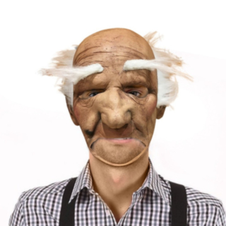 Gammel Mann Maske