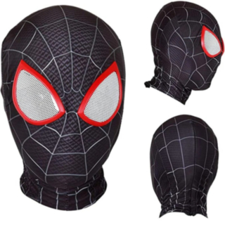 Spider Maske Svart