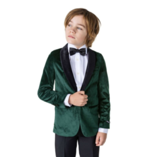 Opposuits® Barn Blazer Dyp Grønn