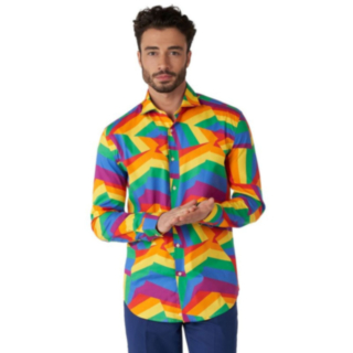 Opposuits® Zig Zag Rainbow Skjorte
