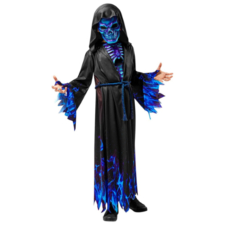 Demon Reaper Barnekostyme Blå