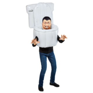 Skibidi Toilet® Oppblåsbart Barnekostyme