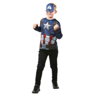 Captain America® Basic Barnekostyme