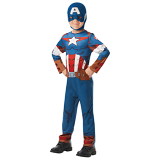 Klassisk Captain America® Barnekostyme