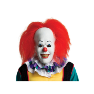 Pennywise® 3/4 Maske med Hår