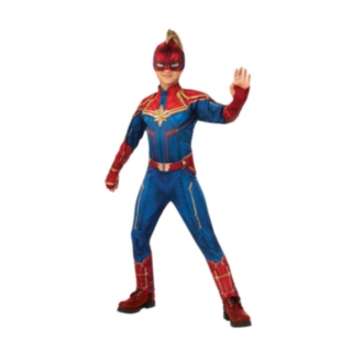 Captain Marvel® Deluxe Barnekostyme