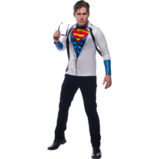 Superman® Åpen Skjorte Kostyme