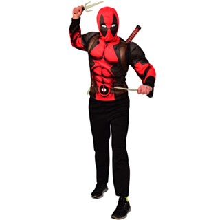 Deadpool® Muskeltrøye Med Våpen Teen