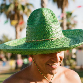 Sombrero Hatt Grønn