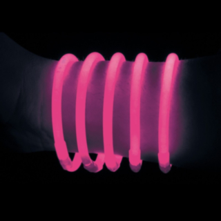 Knekklys Armbånd Rosa