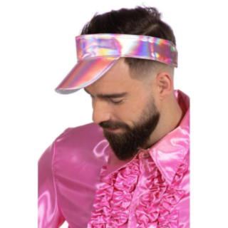 Solskjerm Hatt Holografisk Rosa