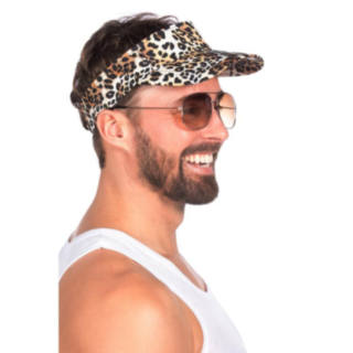 Leopard Solskjerm Caps