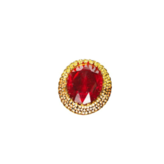 Rød Juvel Ring