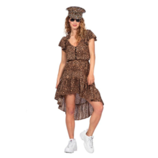 Leopard Party Kjole