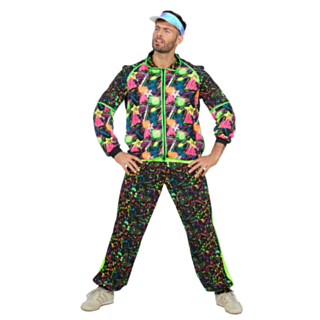Neon 80-talls Treningsdress Kostyme